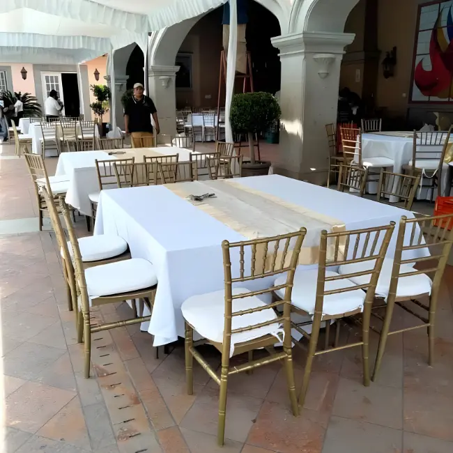 renta de mesas imperiales