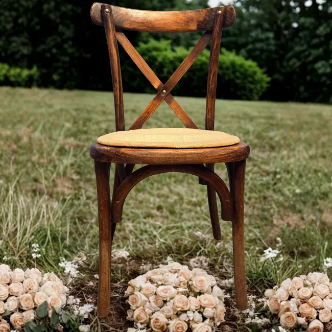 renta de sillas crossback